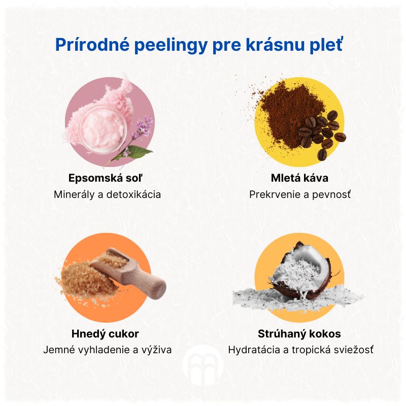 (Slovenčina) Přírodní peelingy pro krásnou pleť